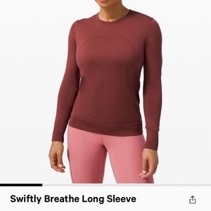 #lululemon Swiftly Breathe Long Sleeve BRAND NEW